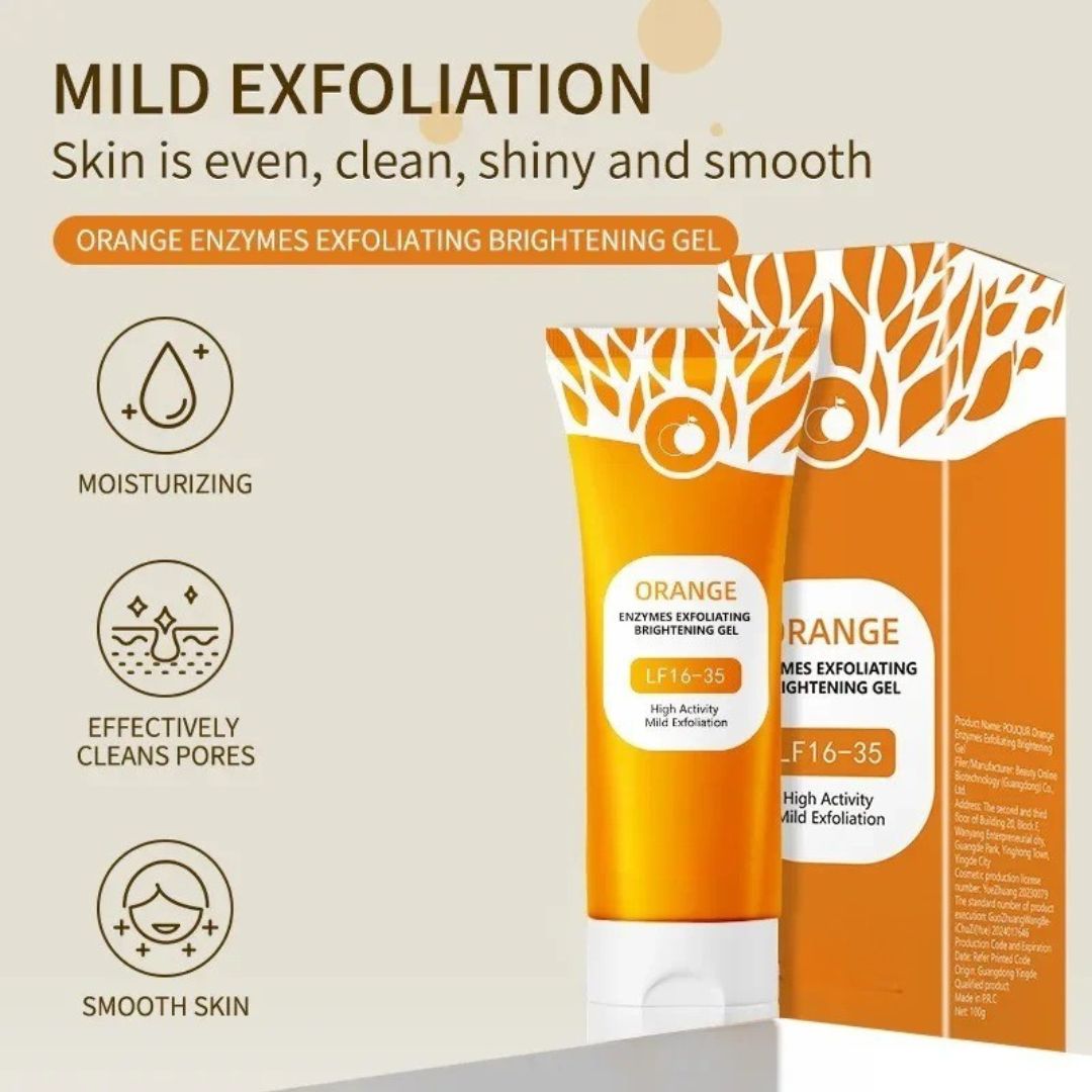 GlowSkin™️ - Orange Enzyme Exfoliating Gel