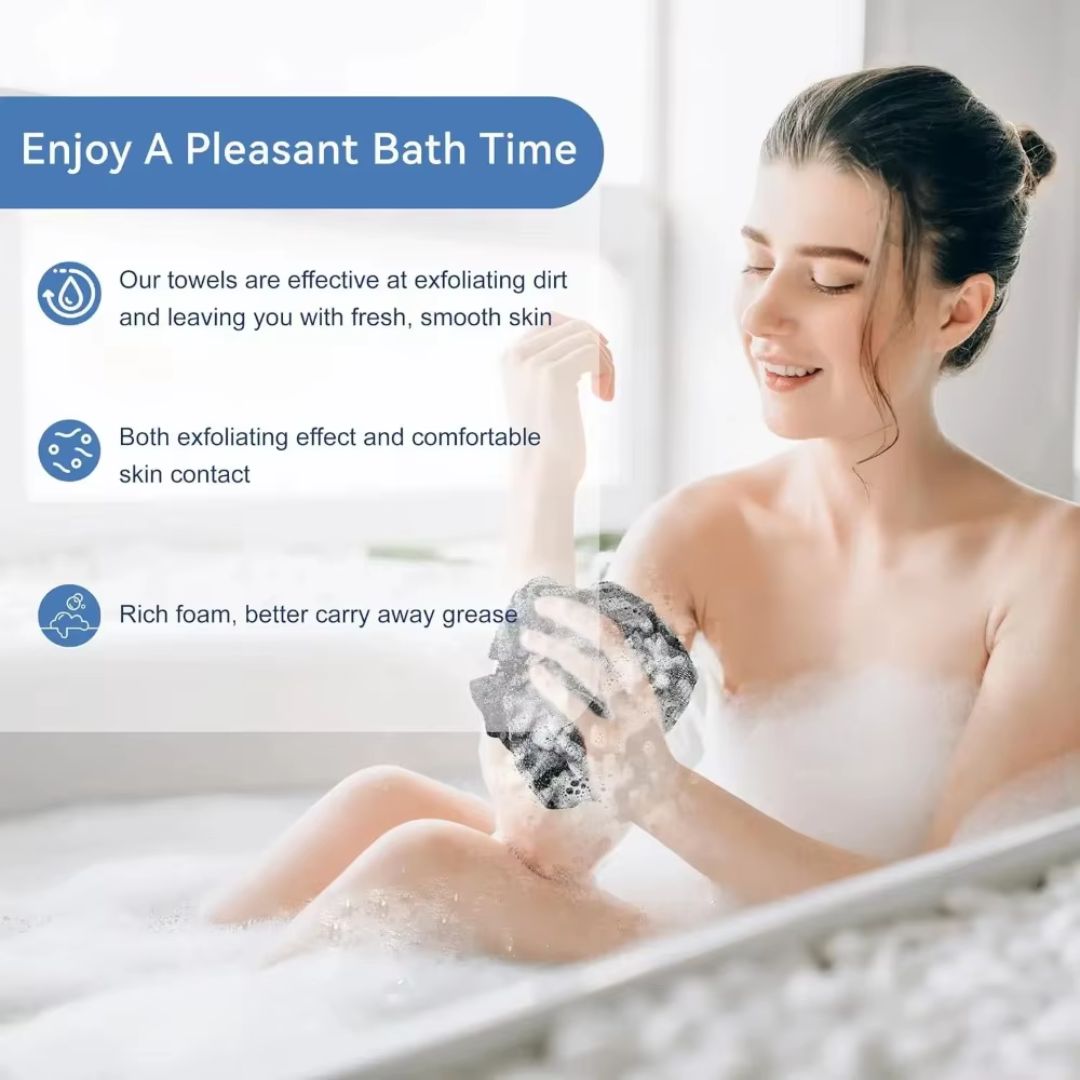 SkinPolish™️ - Japanese Exfoliating Shower Towel