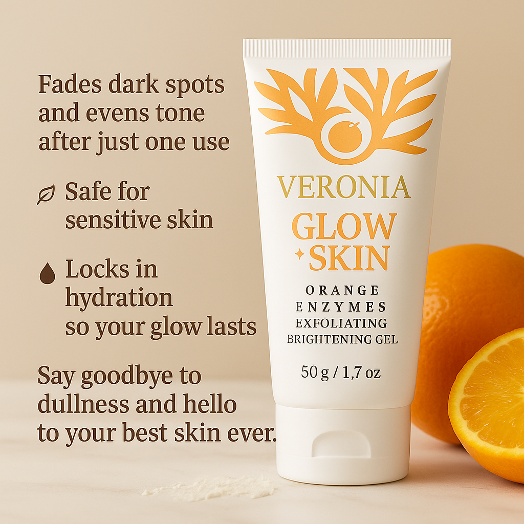 GlowSkin™ Orange Enzyme Exfoliating Gel – Real Results, Zero Harshness, Just Glow
