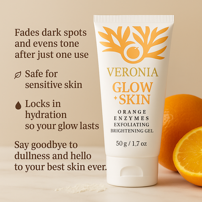 GlowSkin™ Orange Enzyme Exfoliating Gel – Real Results, Zero Harshness, Just Glow